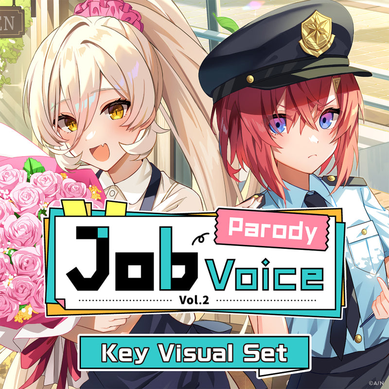 "Job Parody Voice Vol.2" - Key Visual Set