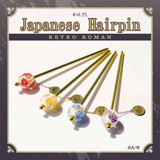 RETRO ROMAN Japanese Hairpin