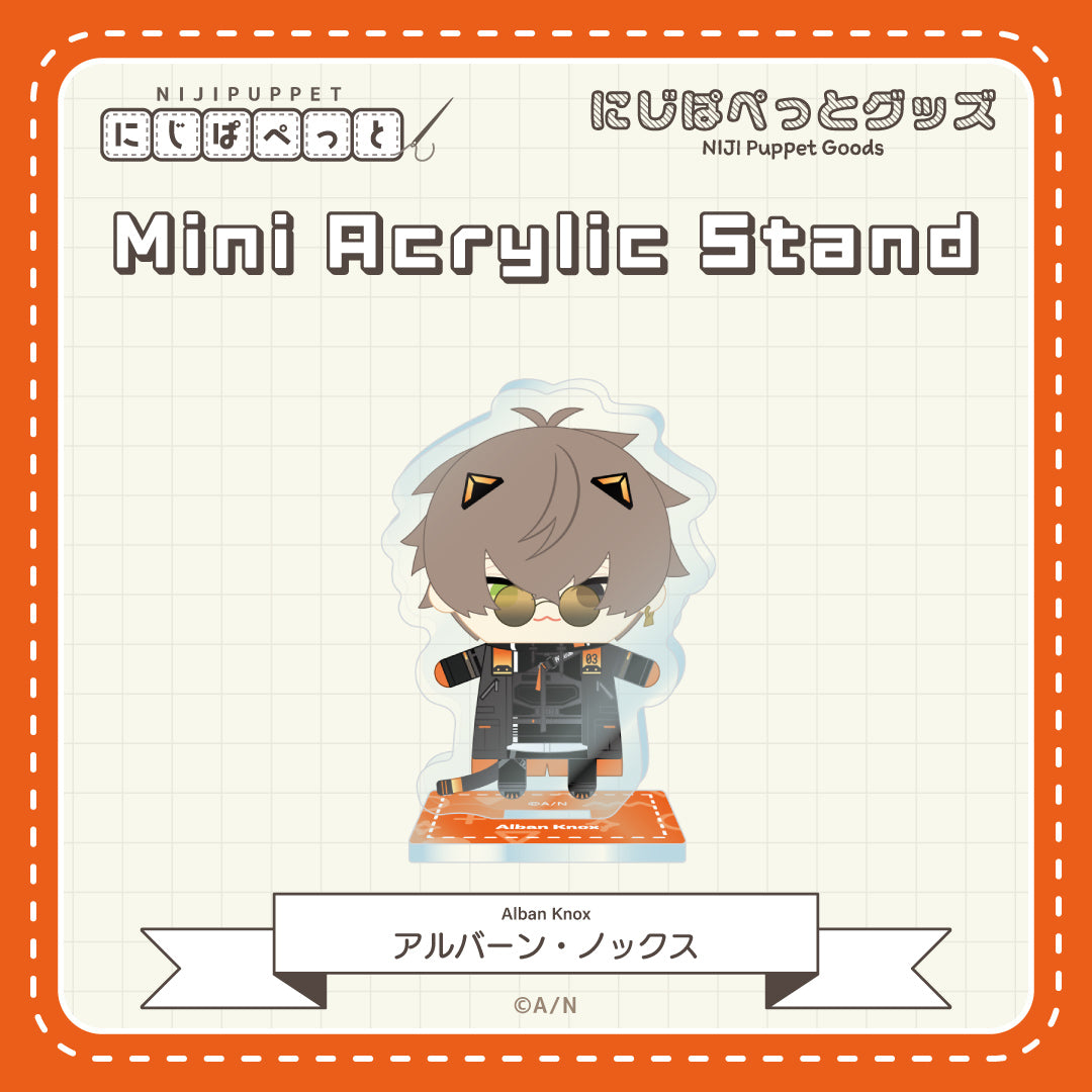 "NIJI Puppet Goods" Mini Acrylic Stand - H