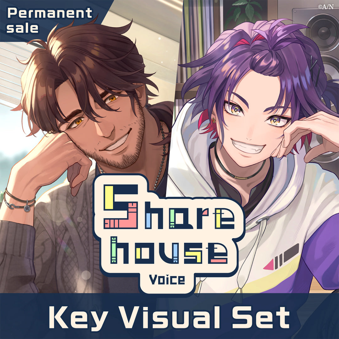 [Permanent Sale] "Sharehouse Voice" - Key Visual Set