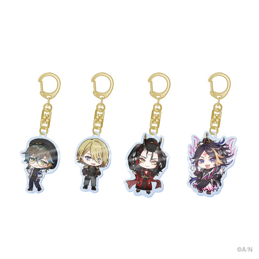 "Luxiem & Noctyx Chibi-Style" Acrylic Keychain Luxiem