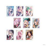 "NIJISANJI EN Nostalgia Collection" Acrylic Block Keychain Group A