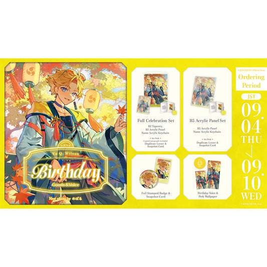 Yu Q. Wilson Birthday Goods & Voice 2025