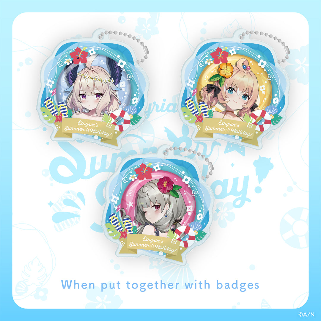 "Ethyria的暑期 ☆ 假日！" 徽章套