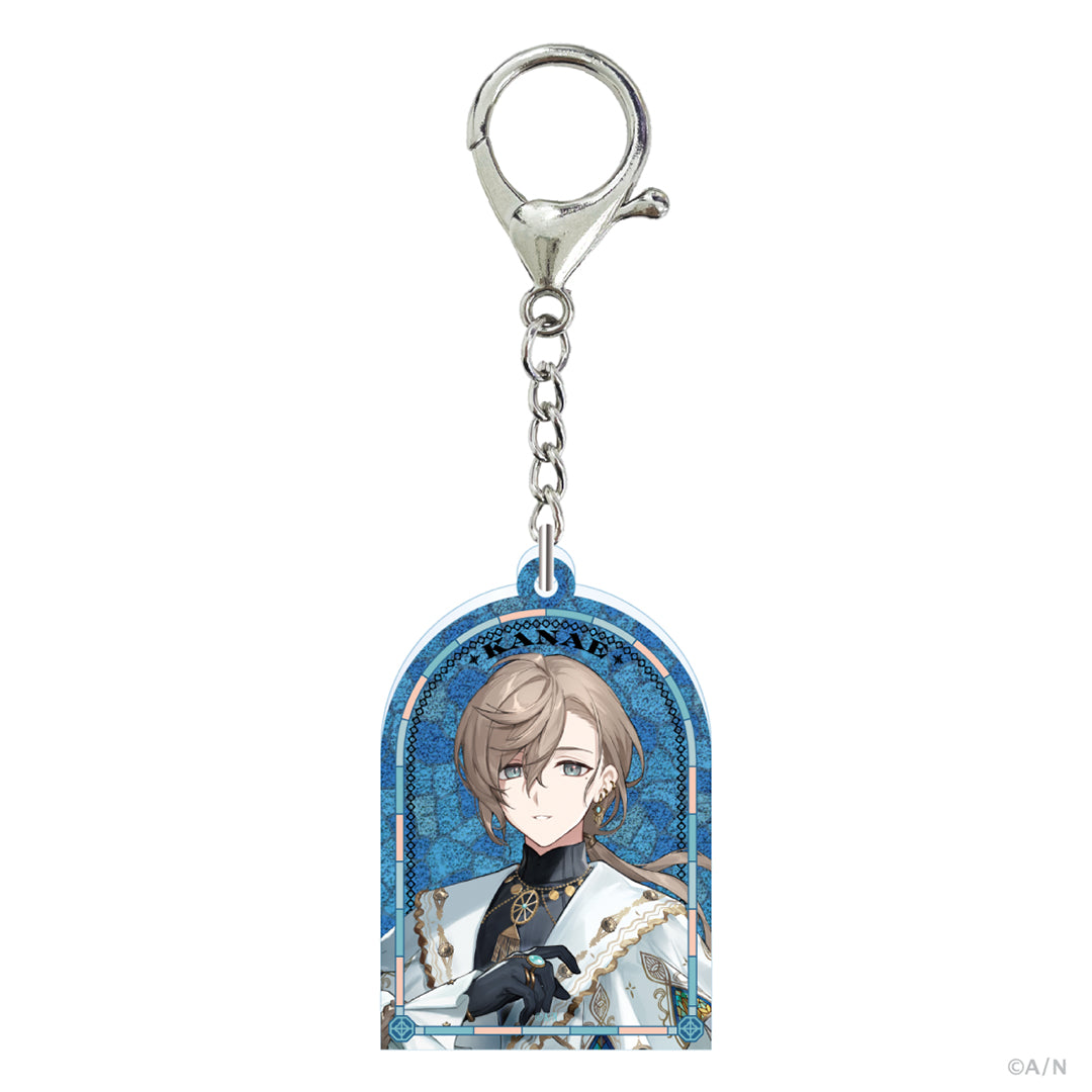 "Bewitching MASQUERADE" Glitter Acrylic Keychain