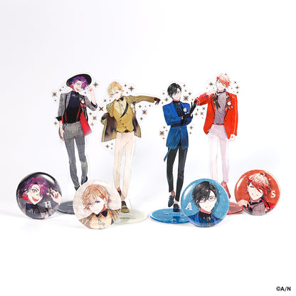 "VOLTACTION Half Anniversary" Acrylic Stands & Badge Set