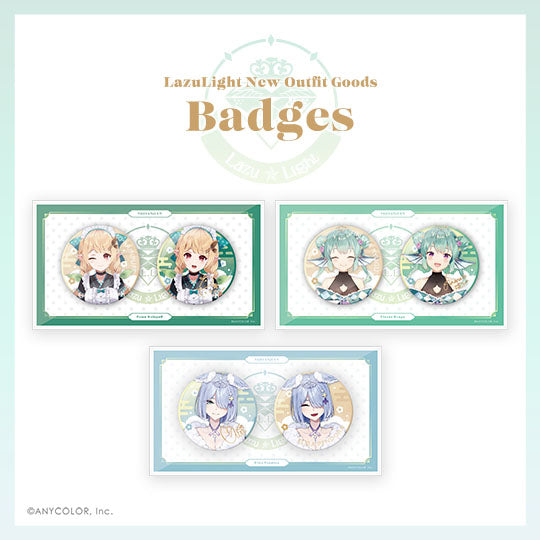 "LazuLight New Outfit Goods" Badges