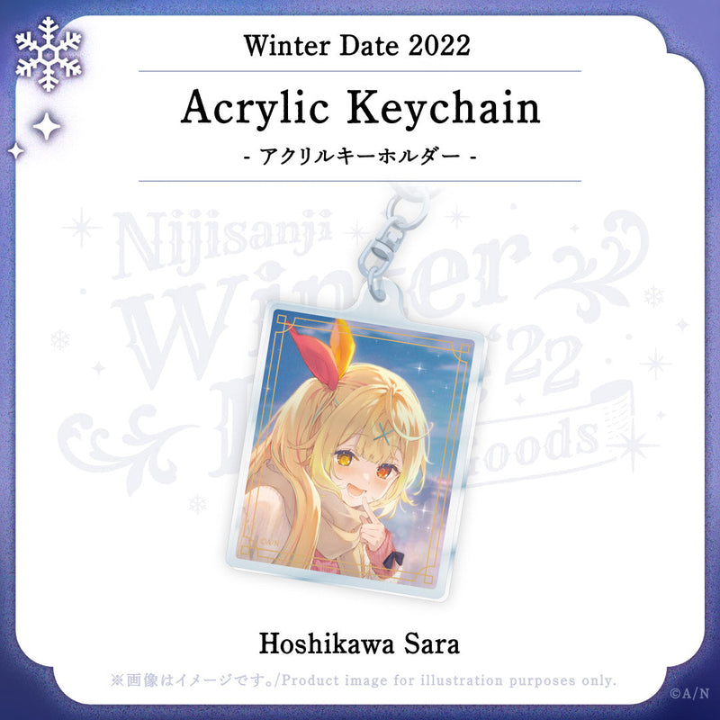 "Winter Date" Acrylic Keychain