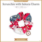 "Sakura Bloom 2023" Scrunchie with Sakura Charm