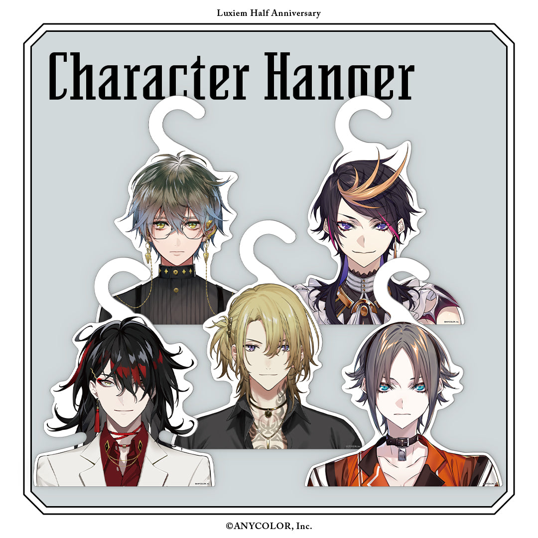 "Luxiem Half Anniversary" Character Hanger