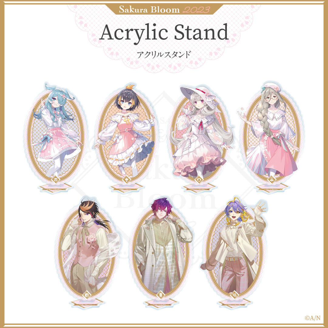 "樱花盛开 2023" 亚克力立牌