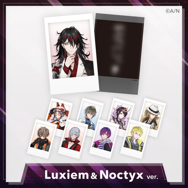 "NIJISANJI EN Unit Art Goods" Random Snapshot Card Luxiem & Noctyx ver.