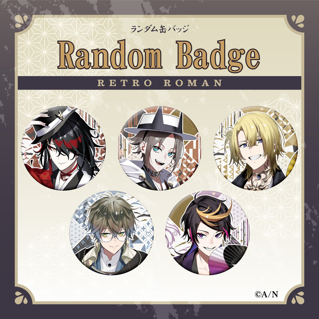 RETRO ROMAN Badge – NIJISANJI EN Official Store