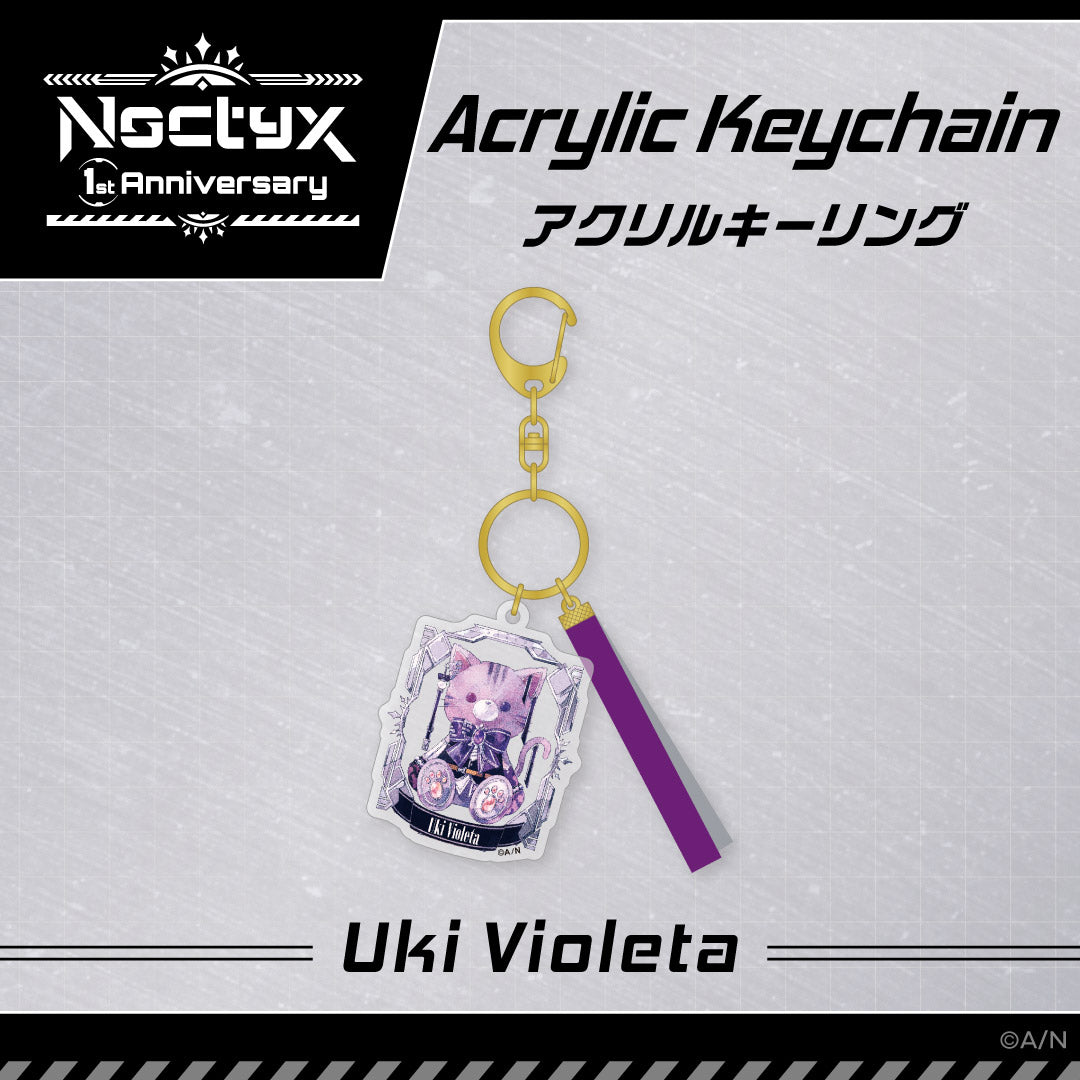 "Noctyx 1st Anniversary" Acrylic Keychain