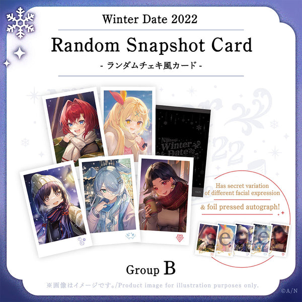 "Winter Date" Random Snapshot Card Group B