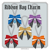 "Luxiem Half Anniversary" Ribbon Bowknot Bag Charm