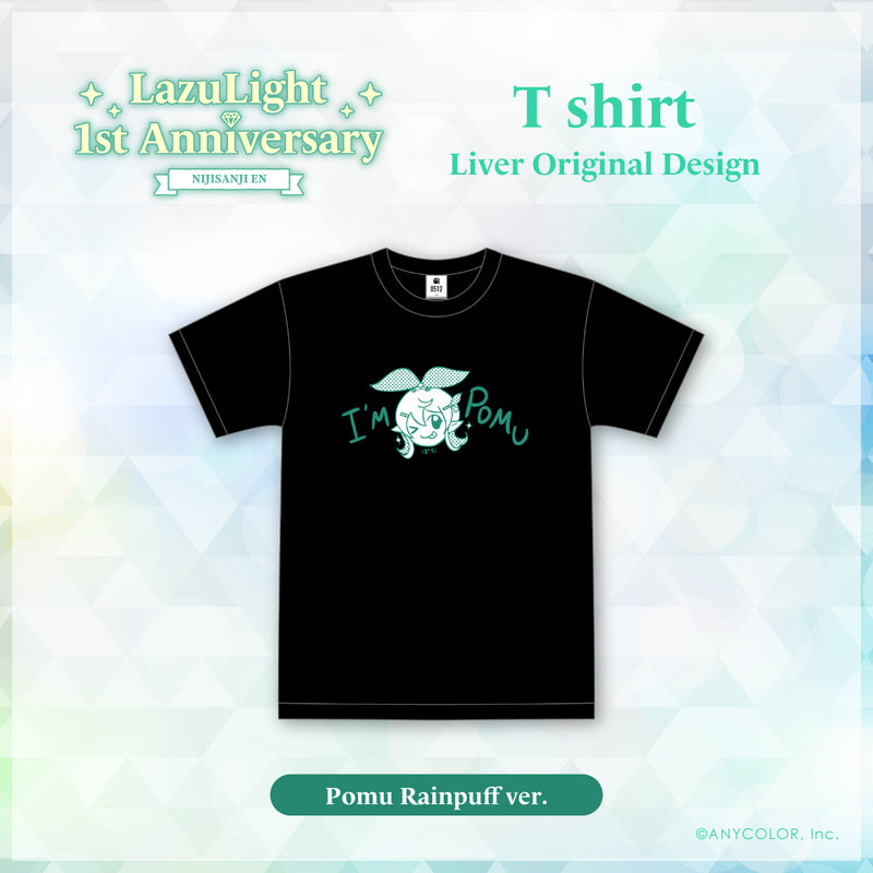 "LazuLight 1周年纪念" T恤 Pomu Rainpuff
