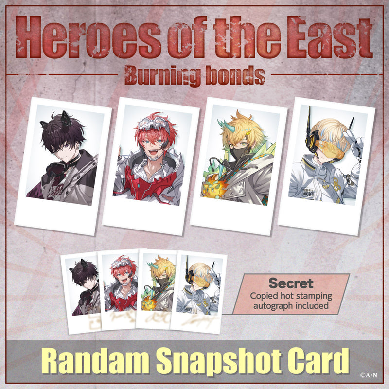 [Heroes of the East -Burning bonds-] Randaom Snapshot Card