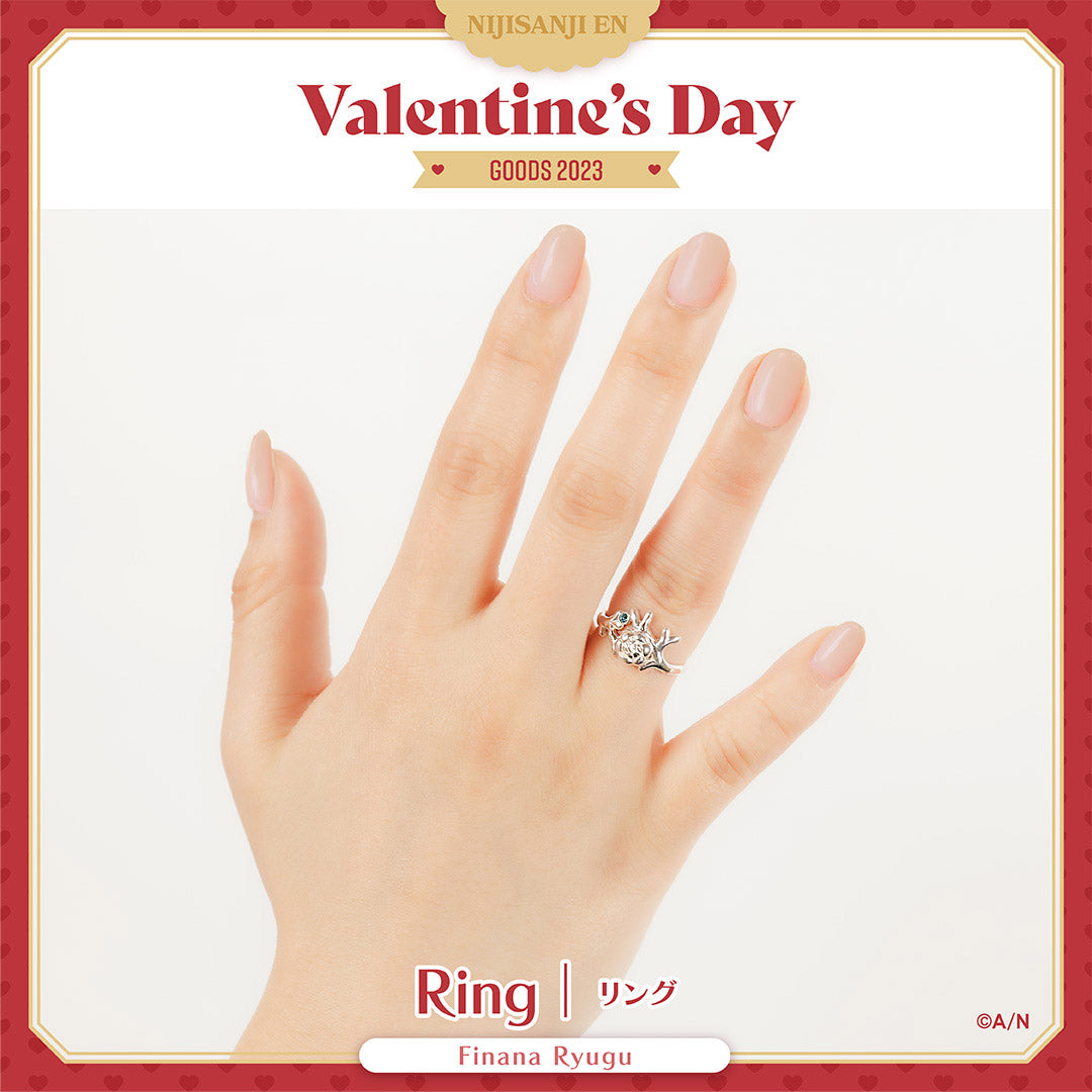 "NIJISANJI EN Valentine's Day 2023" Accessory Ring - Finana Ryugu