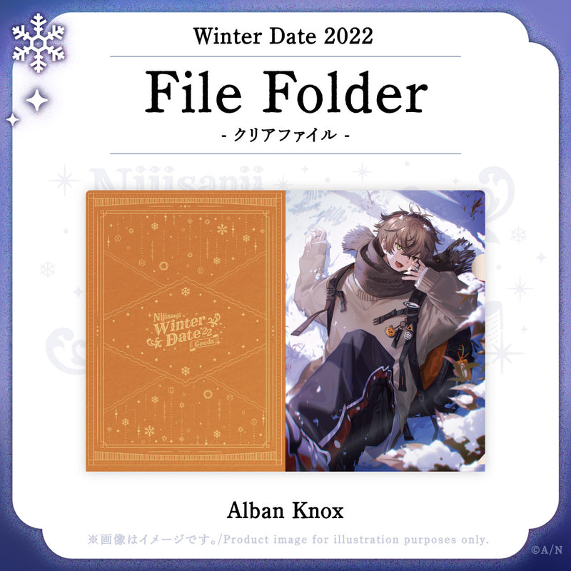 "Winter Date" File Folder