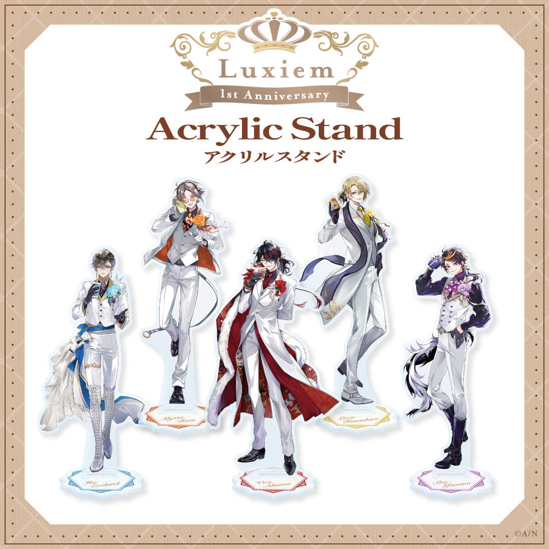 Luxiem 1st Anniversary Acrylic Stand