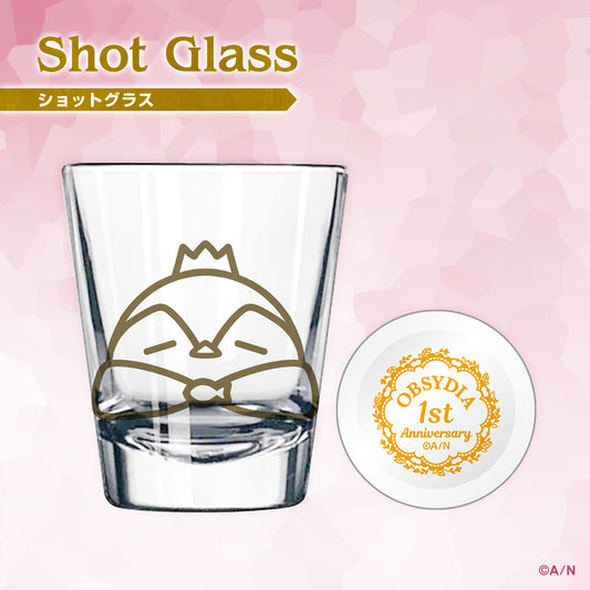 "OBSYDIA 1st Anniversary" Shot Glass
