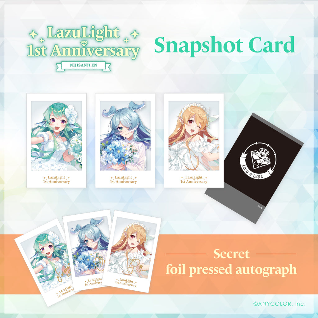 Nijisanji JP Nornis 1st Anniversary Snapshot cheapest Cards