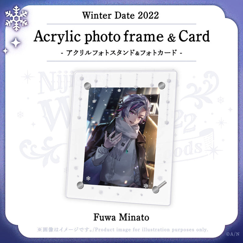 "Winter Date" Acrylic photo frame & Card