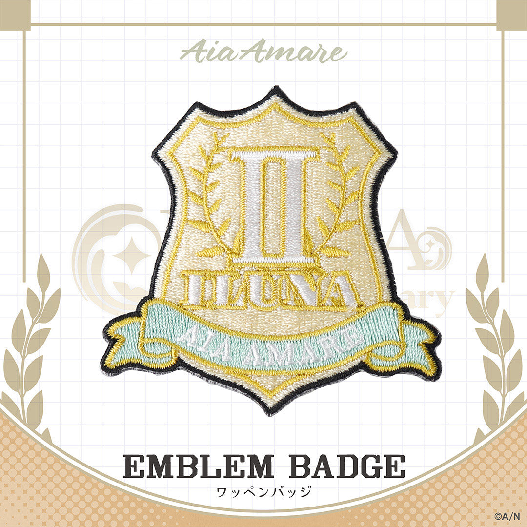 "ILUNA Half Anniversary" Emblem Badge