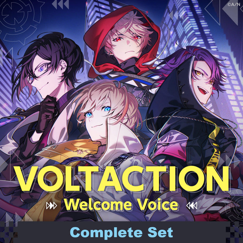 [Welcome Voice] VOLTACTION complete set