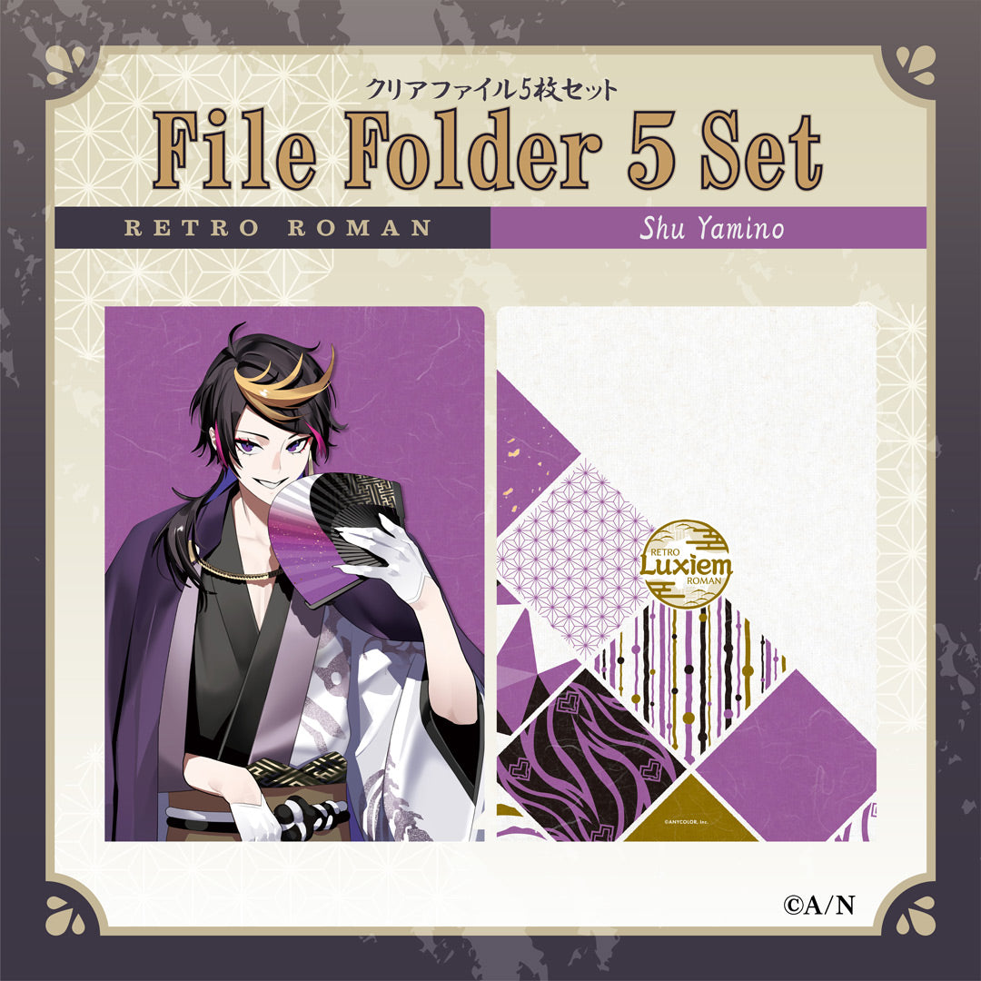 RETRO ROMAN File Folder 5 Set