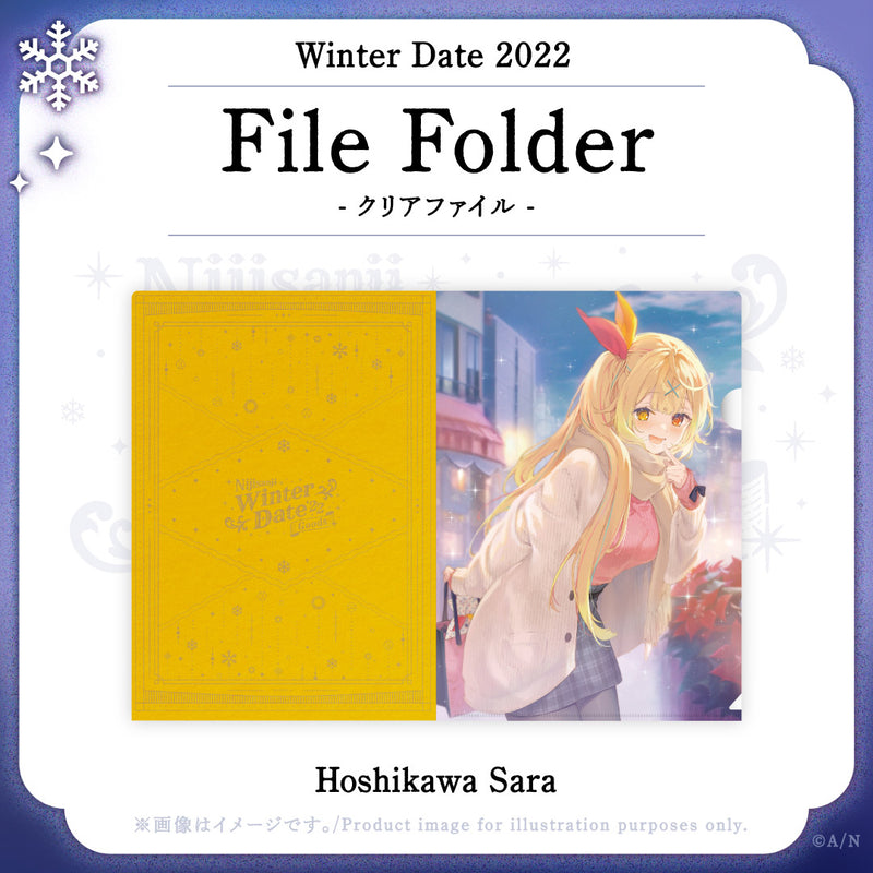 "Winter Date" File Folder
