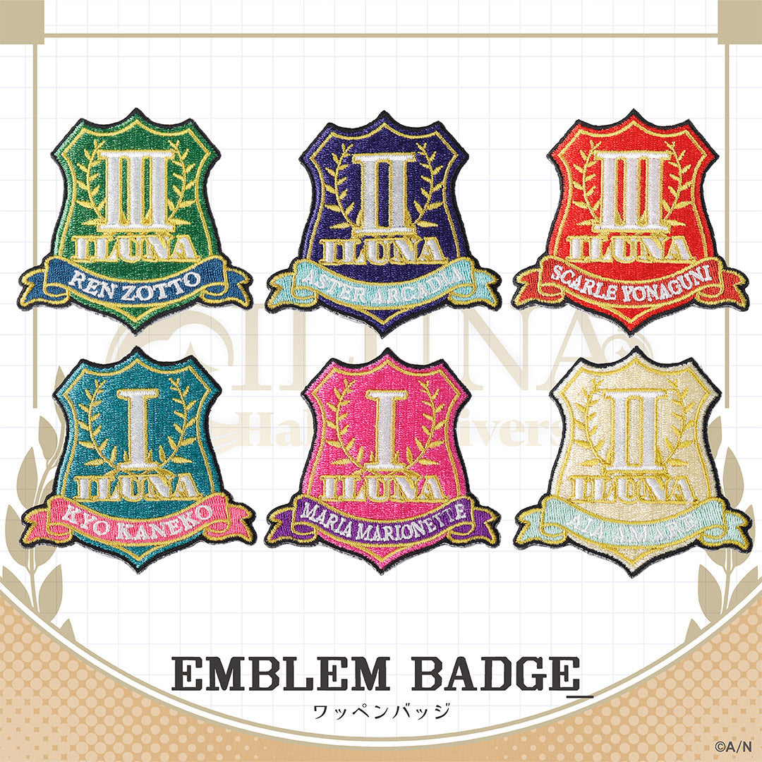 "ILUNA Half Anniversary" Emblem Badge
