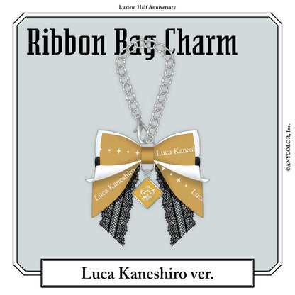 "Luxiem Half Anniversary" Ribbon Bowknot Bag Charm