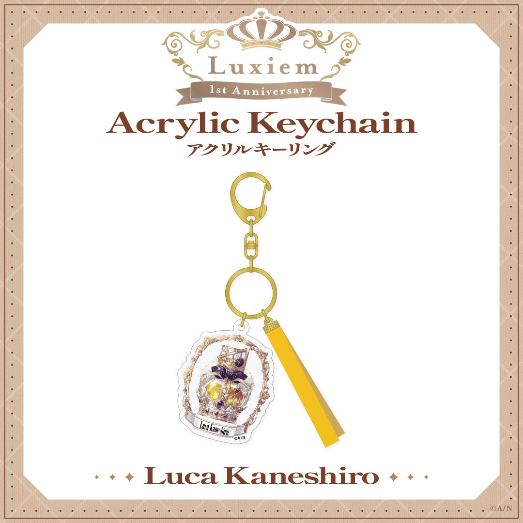 Luxiem 1st Anniversary Acrylic Keychain