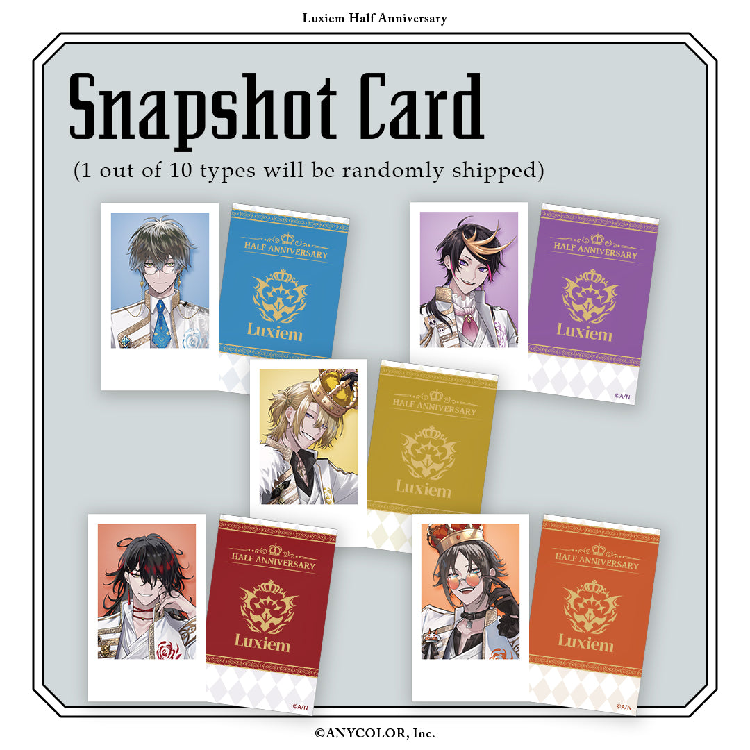 "Luxiem Half Anniversary" Random Snapshot Card