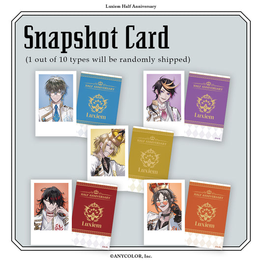 "Luxiem Half Anniversary" Random Snapshot Card