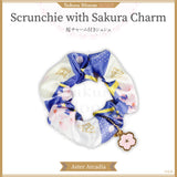 "Sakura Bloom 2023" Scrunchie with Sakura Charm