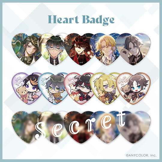 "Whiteday Goods 2022" Heart Badge