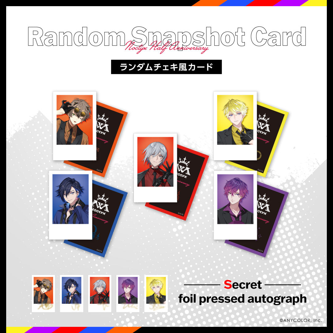 Noctyx Half Anniversary Random Snapshot Card